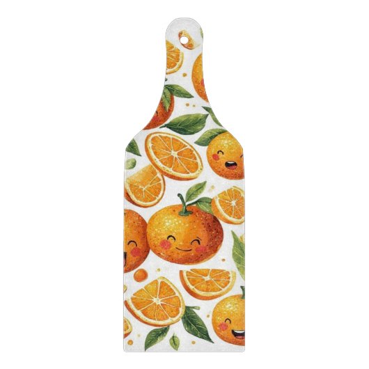 Happy Face Fruit  カッティングボード (正面)