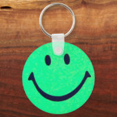 Happy face – Happiness – smiling face キーホルダー (正面)
