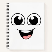 Happy face Notebook ノートブック (正面)