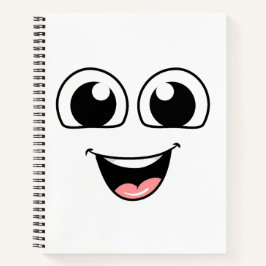 Happy face Notebook ノートブック