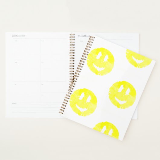 " Happy Face" Planner プランナー手帳 (ディスプレー)