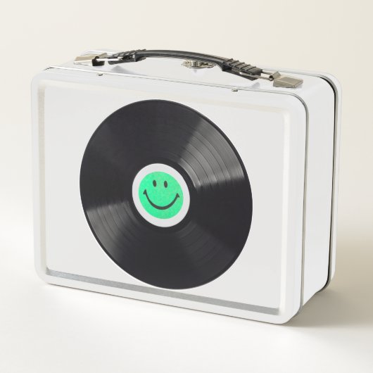 Happy face – Vinyl – Schallplatte メタルランチボックス (裏面)