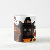 Happy Factory Halloween Family コーヒーマグカップ (中央)