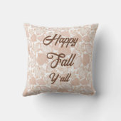 Happy Fall Y’all  –  Rustic Autumn  クッション (裏面)