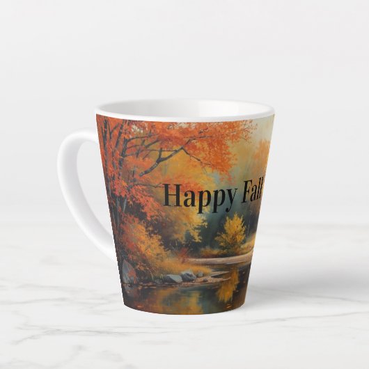 Happy Fall Y'all ラテマグ (左アングル)
