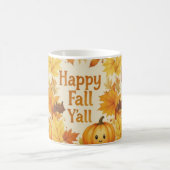 Happy Fall Y'all Mug コーヒーマグカップ (中央)