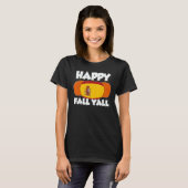 Happy Fall Y'all Thanksgiving Pumpkin Spain 1 Tシャツ (正面フル)
