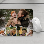 Happy Family 魅力的 Life Photo Collage マウスパッド