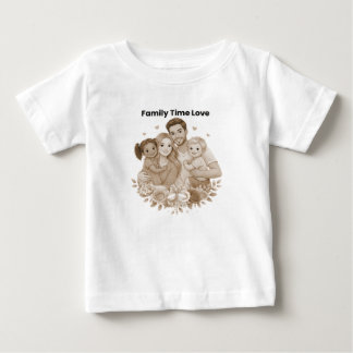 Happy Family Moments – Love & Togetherness ベビーTシャツ