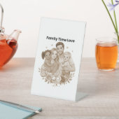Happy Family Moments – Love & Togetherness 台座サイン (インサイチュ)