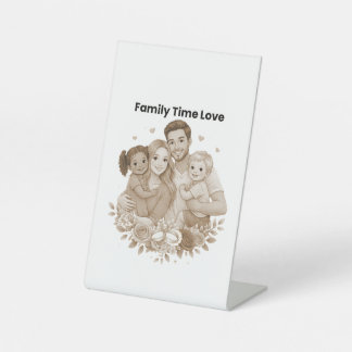 Happy Family Moments – Love & Togetherness 台座サイン