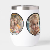 Happy Family Photos Insulated Tumbler (背面)