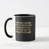 Happy fantastic birthday quote saying マグカップ (左)