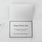 Happy Fanteers Day 3フォトコラージュカード カード (内部)