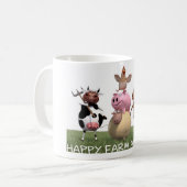 Happy Farm Animal Coffee Mug - Isaak コーヒーマグカップ (正面左)