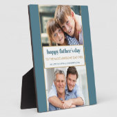 Happy Faters Day 2写真モダン フォトプラーク (側面)