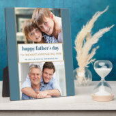 Happy Faters Day 2写真モダン フォトプラーク (側面)