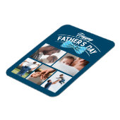 Happy Faters Day 5フォトコラージュ マグネット (左側)