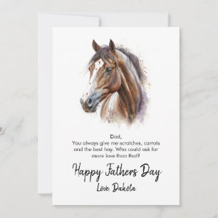 Happy Faters Day Horseの写真 シーズンカード