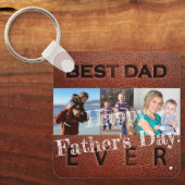 Happy Faters Day love youパパ3枚 キーホルダー (正面)