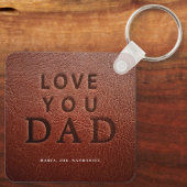Happy Faters Day love youパパ3枚 キーホルダー (裏面)