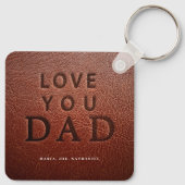 Happy Faters Day love youパパ3枚 キーホルダー (裏面)