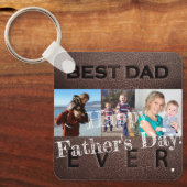 Happy Faters Day love youパパ3枚 キーホルダー (正面)