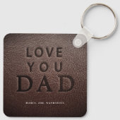 Happy Faters Day love youパパ3枚 キーホルダー (裏面)