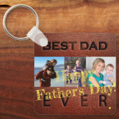 Happy Faters Day love youパパ3枚 キーホルダー (正面)