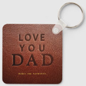 Happy Faters Day love youパパ3枚 キーホルダー (裏面)