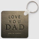 Happy Faters Day love youパパ3枚 キーホルダー (裏面)