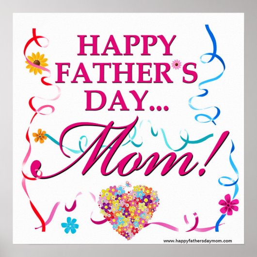 Happy Faters Day Momポスター ポスター (正面)