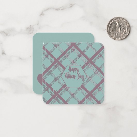 Happy Faters Day Noteカード： ノートカード (正面/裏面インサイチュ)