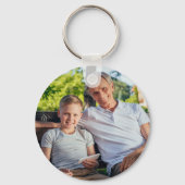 Happy Faters Day Photo We Love You Grandad Photo キーホルダー (裏面)