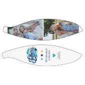 Happy Fatherモダン's Day 2 Photo Keepsake バスケットボール (パネル)