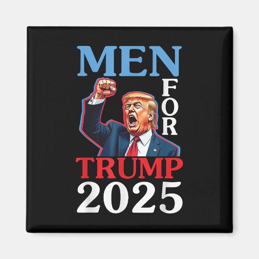 Happy Father Day Men For Trump 2025 Daddy Papa Hus マグネット (正面)