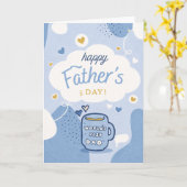 Happy Father’s Day Best Dad Card カード (黄色い花)