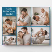 Happy Father’s Day Daddy! Personalized Photo フォトプラーク (正面)