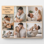 Happy Father’s Day Daddy! Personalized Photo フォトプラーク (正面)