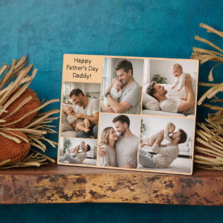 Happy Father’s Day Daddy! Personalized Photo フォトプラーク