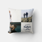 Happy Father’s Day Mustache Tribute Design クッション (正面)