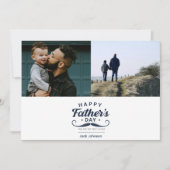 Happy Father’s Day Mustache Tribute Design シーズンカード (正面)