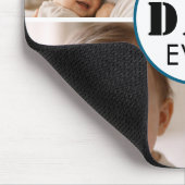 Happy Father’s Day Photo | Custom Dad Ever マウスパッド (コーナー)