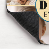 Happy Father’s Day Photo | Custom Dad Ever マウスパッド (コーナー)