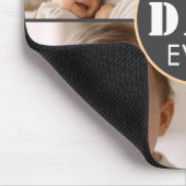 Happy Father’s Day Photo | Custom Dad Ever マウスパッド (コーナー)