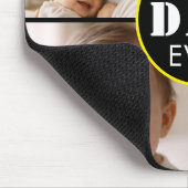 Happy Father’s Day Photo | Custom Dad Ever マウスパッド (コーナー)