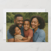 Happy Father’s Day to the Best  in the world 招待状 (裏面)