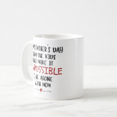 Happy Father's dayおもしろいギフトfrom the Kids コーヒーマグカップ (正面左)