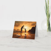 Happy Father's Dayのカスタム写真 カード (正面)