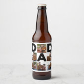 Happy Father's Dayのカスタム写真 ビールラベル (正面)